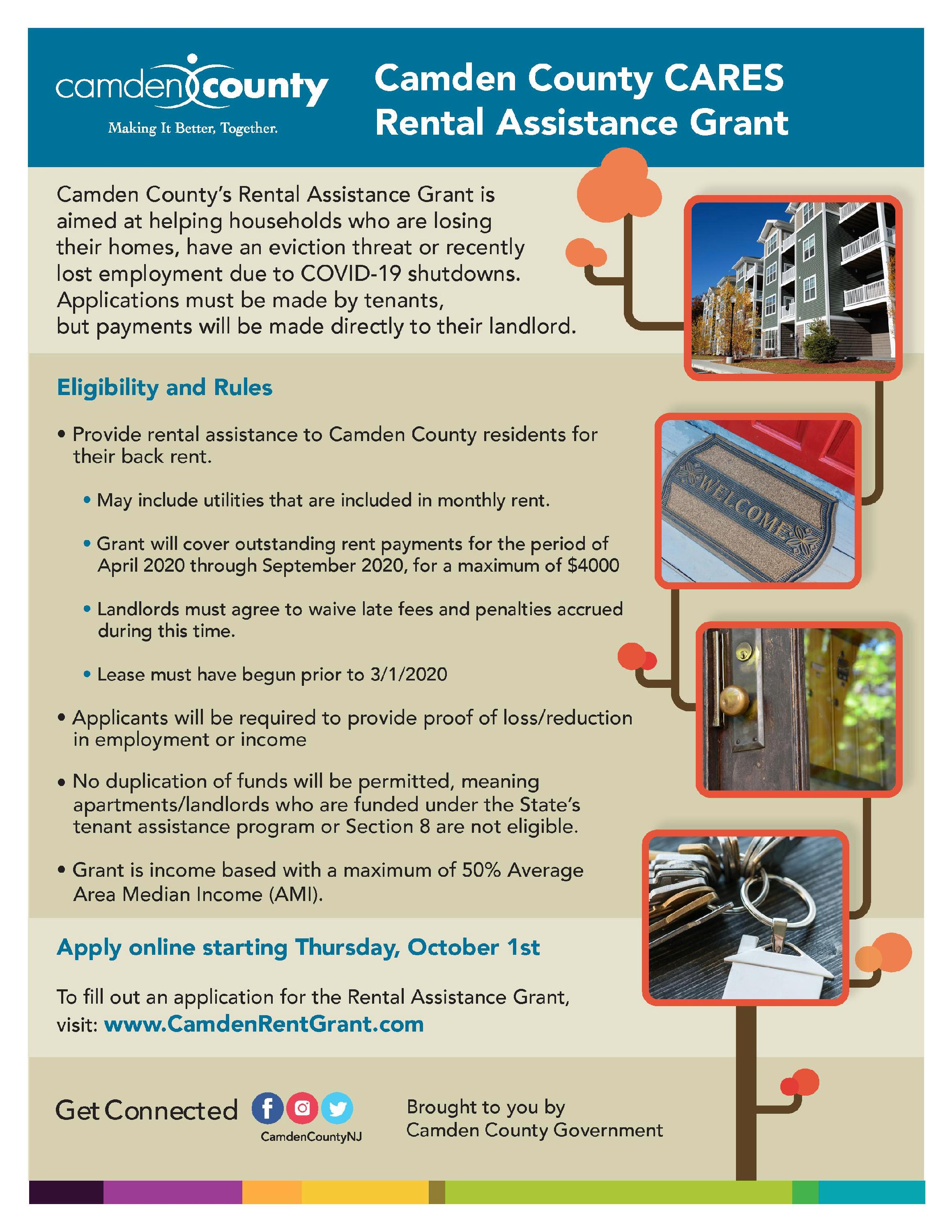 9582  - Camden County Cares - Rental Assistance - FlyerV3